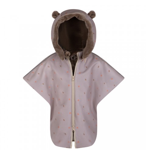 Piapimo - ponczo samochodowe do fotelików 75-105 cm | Foresta Beige